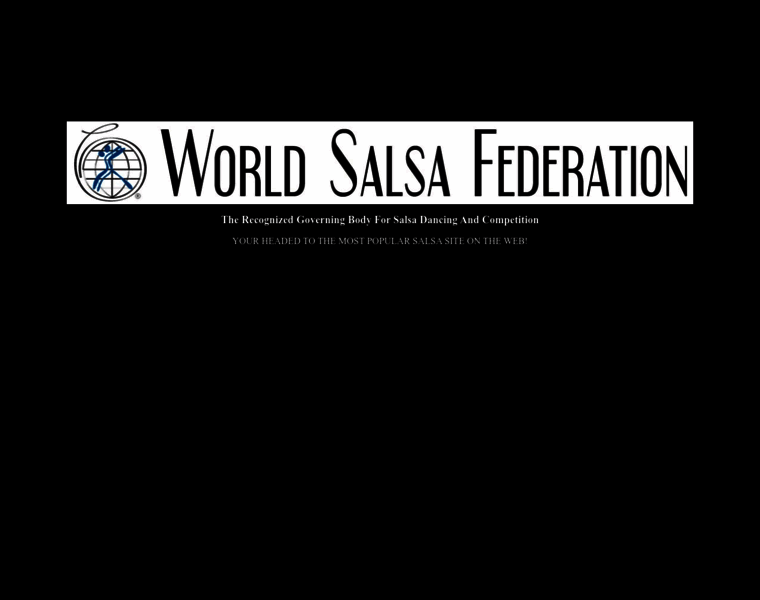 Worldsalsafederation.com thumbnail