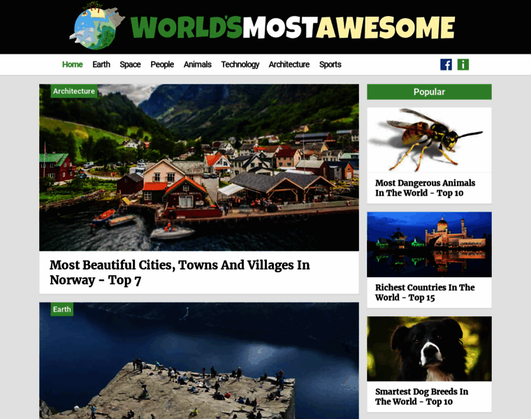 Worldsmostawesome.com thumbnail