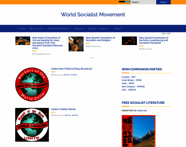 Worldsocialism.org thumbnail