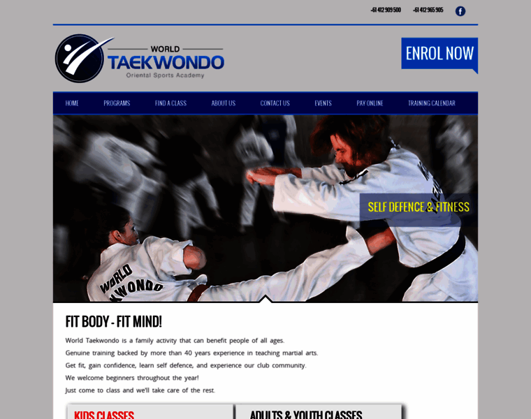 Worldtaekwondo.com.au thumbnail