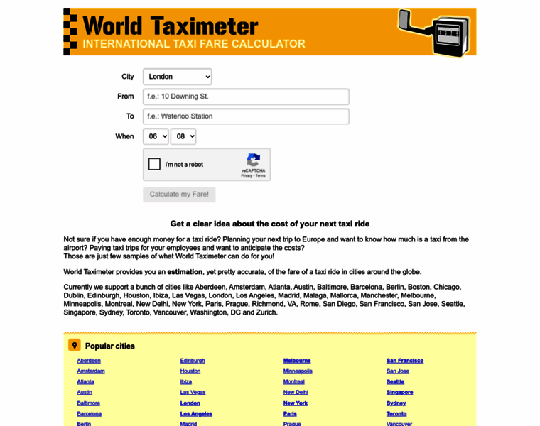 Worldtaximeter.com thumbnail Worldtaximeter.com thumbnail