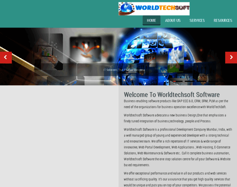Worldtechsoft.com thumbnail
