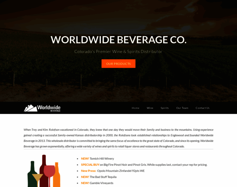 Worldwidebeverageco.com thumbnail