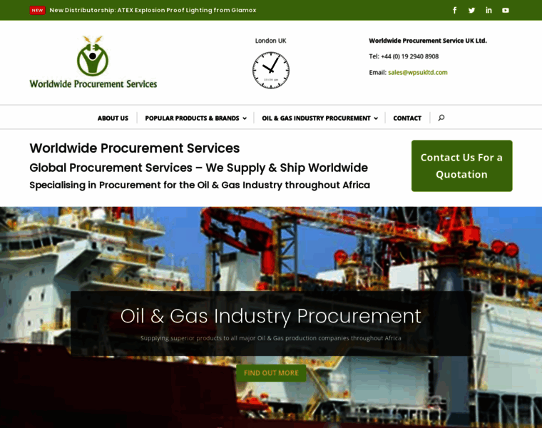 Worldwideprocurementservices.com thumbnail