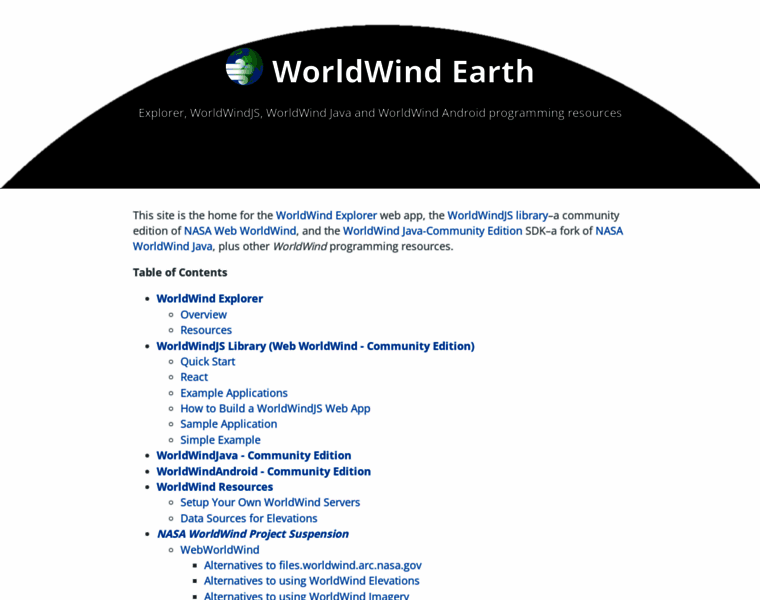 Worldwind.earth thumbnail