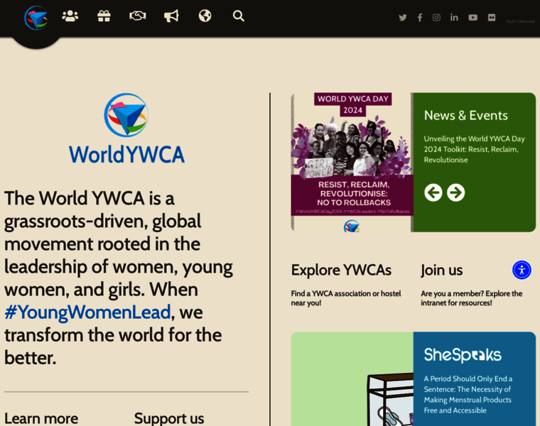 Worldywca.org thumbnail