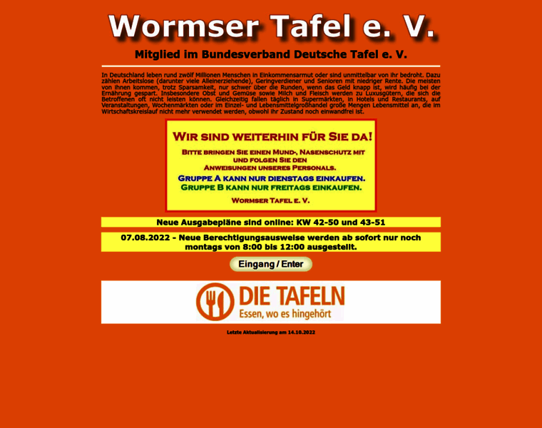 Wormser-tafel.de thumbnail