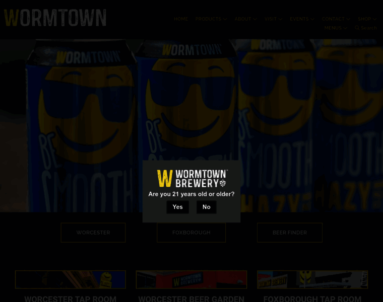 Wormtownbrewery.com thumbnail