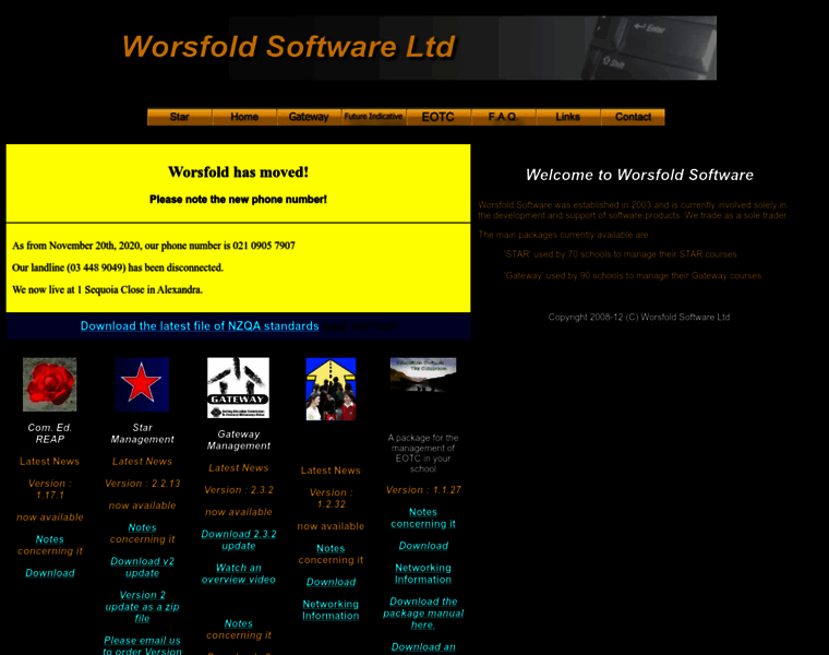 Worsfoldsoftware.co.nz thumbnail