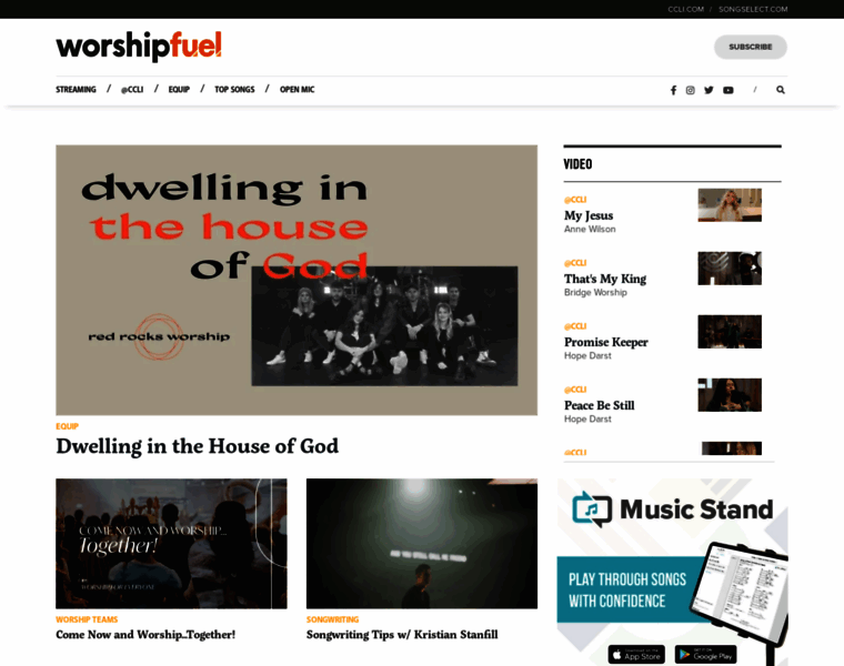 Worshipfuel.com thumbnail