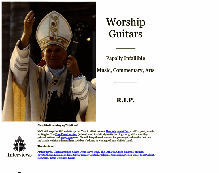 Worshipguitars.org thumbnail