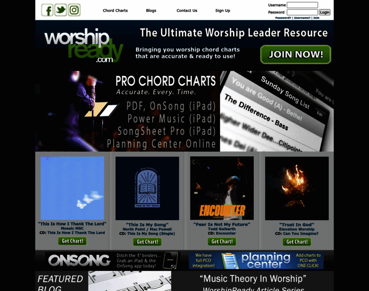 Worshiptherock.com thumbnail