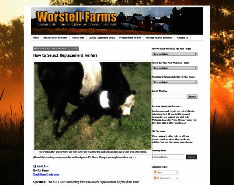Worstellfarms.com thumbnail