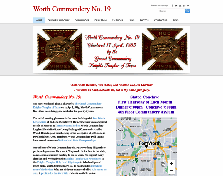 Worthcommandery.org thumbnail