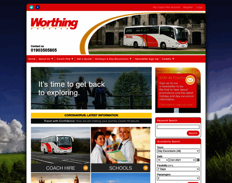 Worthing-coaches.co.uk thumbnail