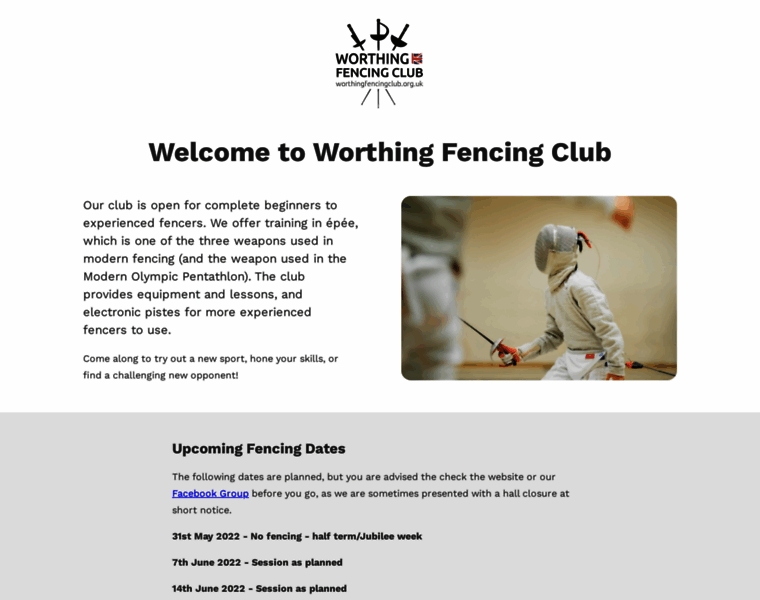 Worthingfencingclub.org.uk thumbnail