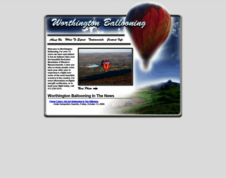 Worthingtonballooning.com thumbnail