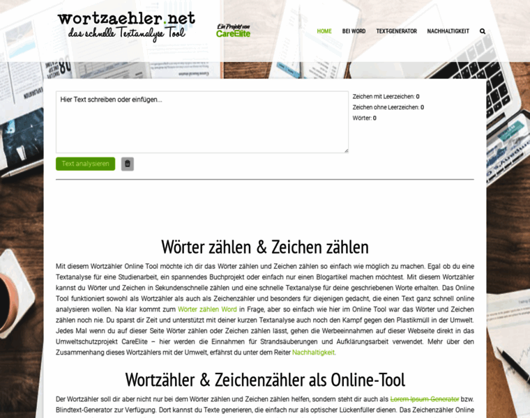 Wortzaehler.net thumbnail