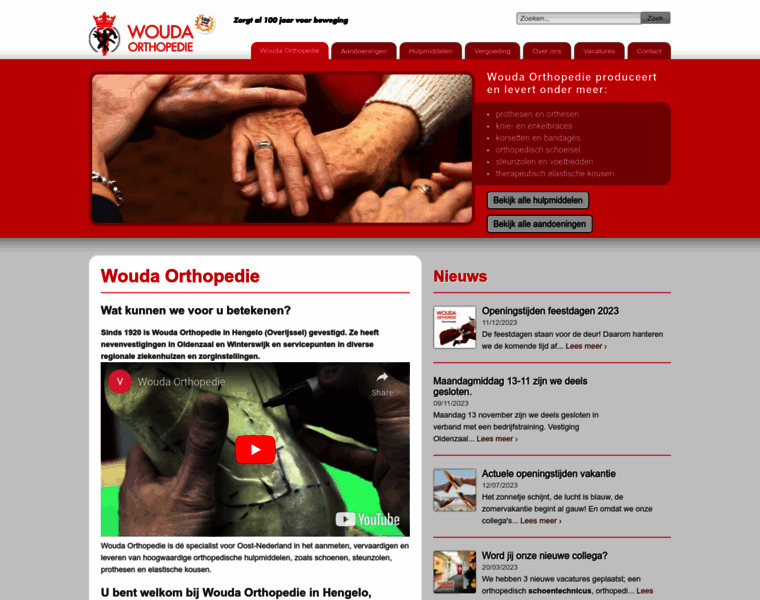 Wouda-orthopedie.nl thumbnail