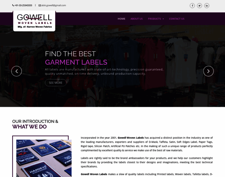 Wovenlabels.co.in thumbnail