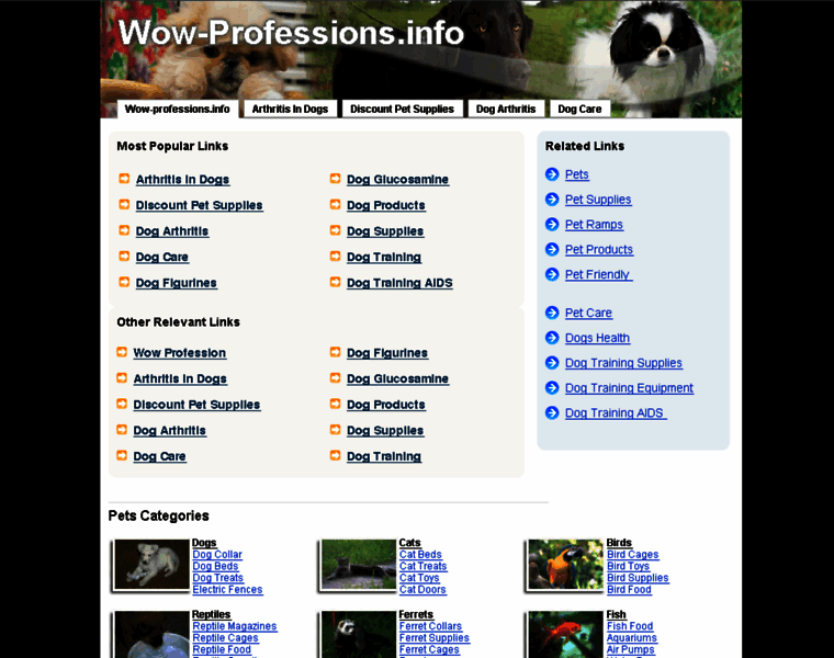 Wow-professions.info thumbnail