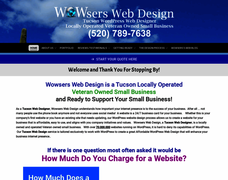 Wowserswebdesign.com thumbnail