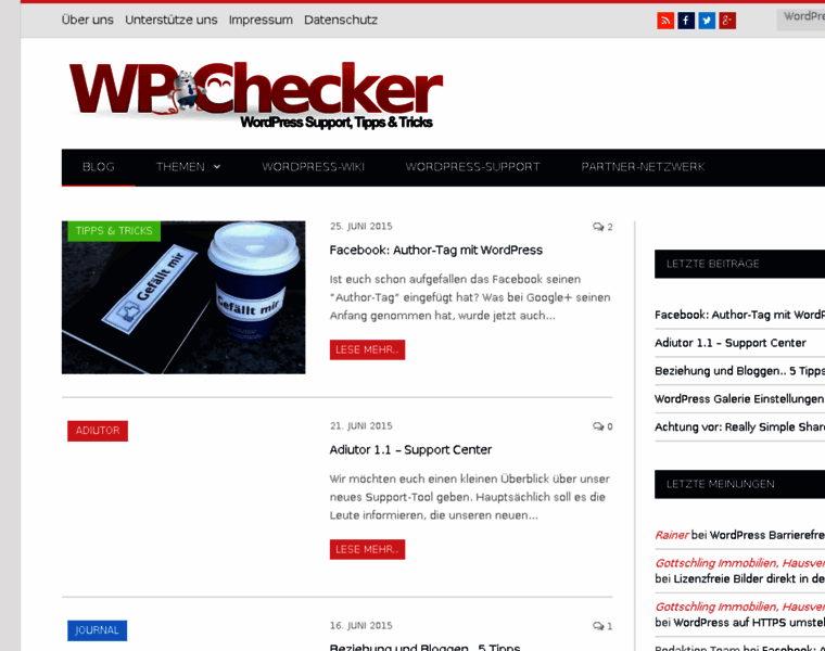 Wp-checker.de thumbnail Wp-checker.de thumbnail