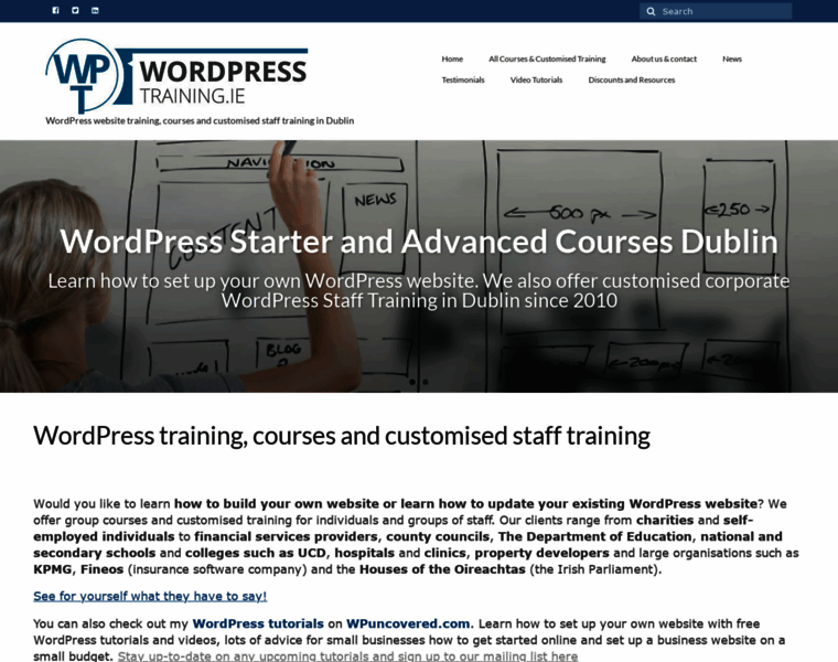 Wp-courses-ireland.com thumbnail