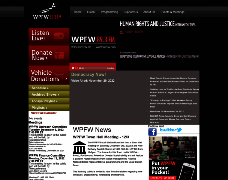 Wpfw.org thumbnail