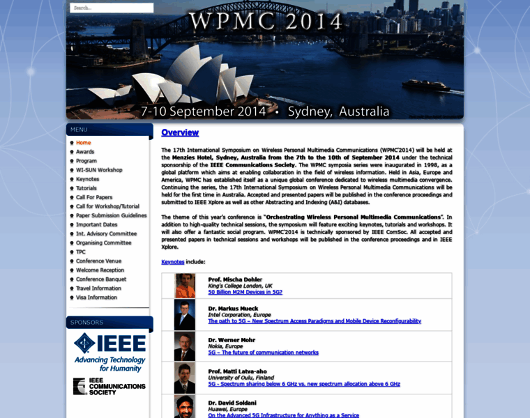 Wpmc2014.org thumbnail