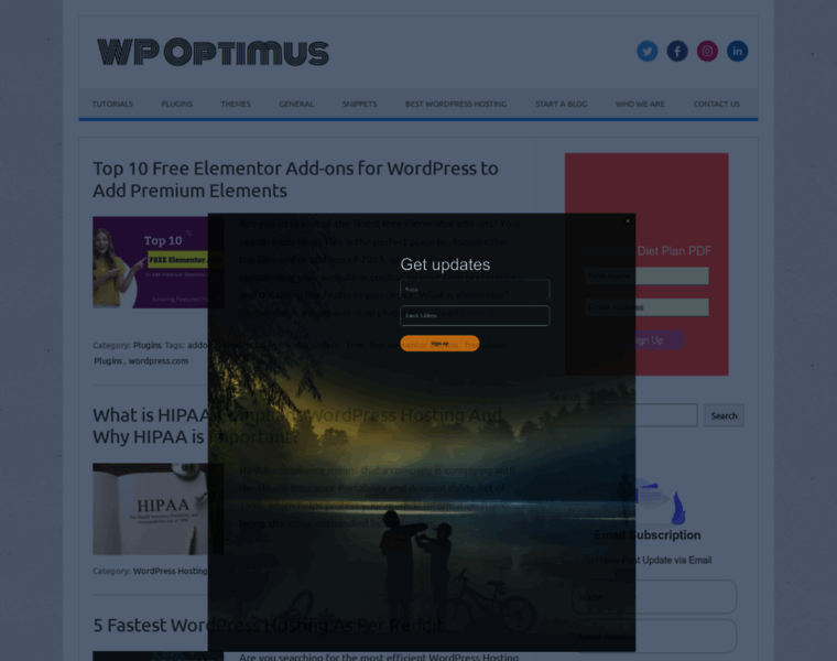 Wpoptimus.com thumbnail