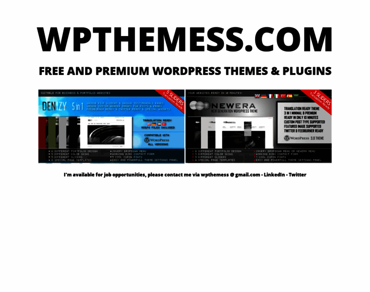 Wpthemess.com thumbnail