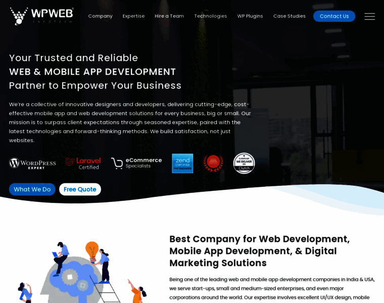 Wpwebinfotech.com thumbnail