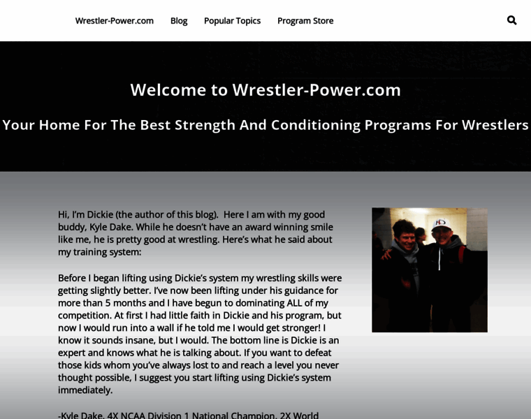 Wrestler-power.com thumbnail