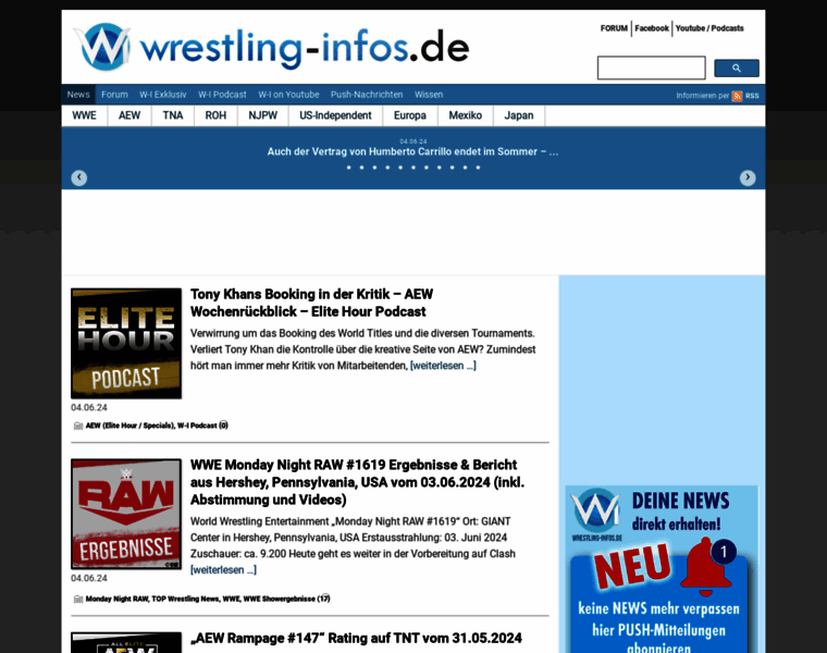 Wrestling-infos.de thumbnail