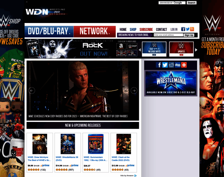 Wrestlingdvdnews.com thumbnail