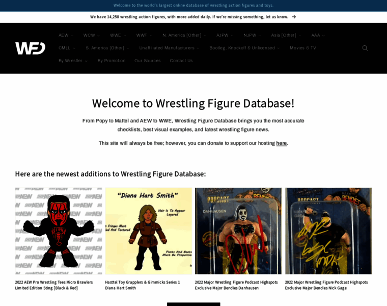 Wrestlingfiguredatabase.com thumbnail