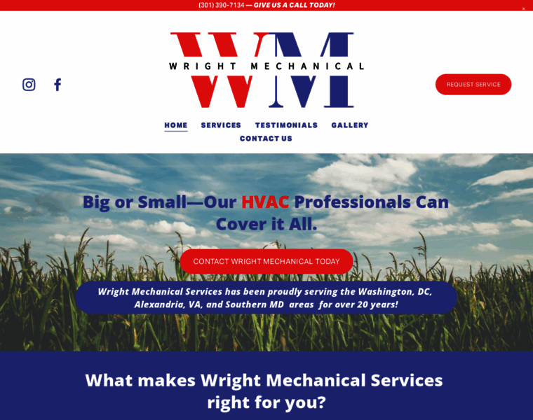 Wright-mechanical.com thumbnail