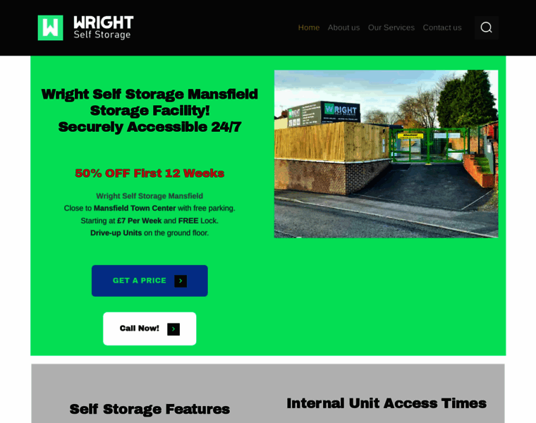 Wright-self-storage-mansfield.co.uk thumbnail