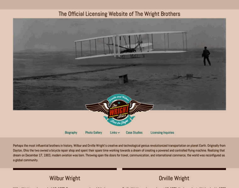 Wrightbrothers.info thumbnail