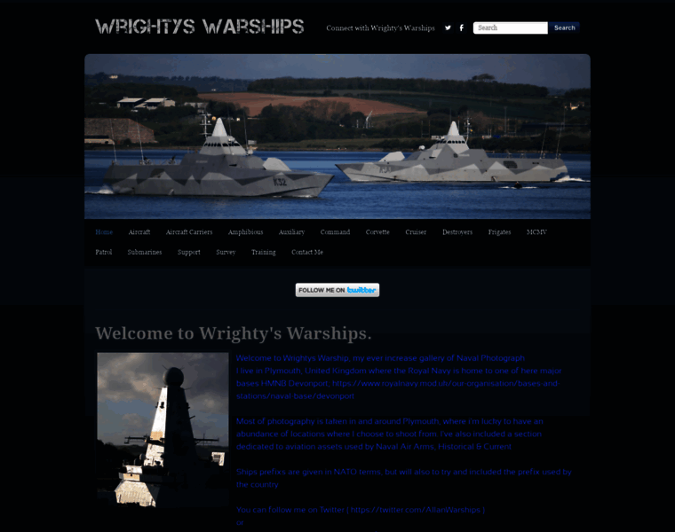 Wrightys-warships.com thumbnail