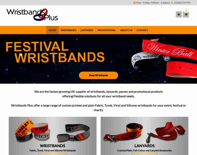 Wristbandsplus.co.uk thumbnail