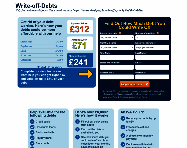 Write-off-debts.co.uk thumbnail