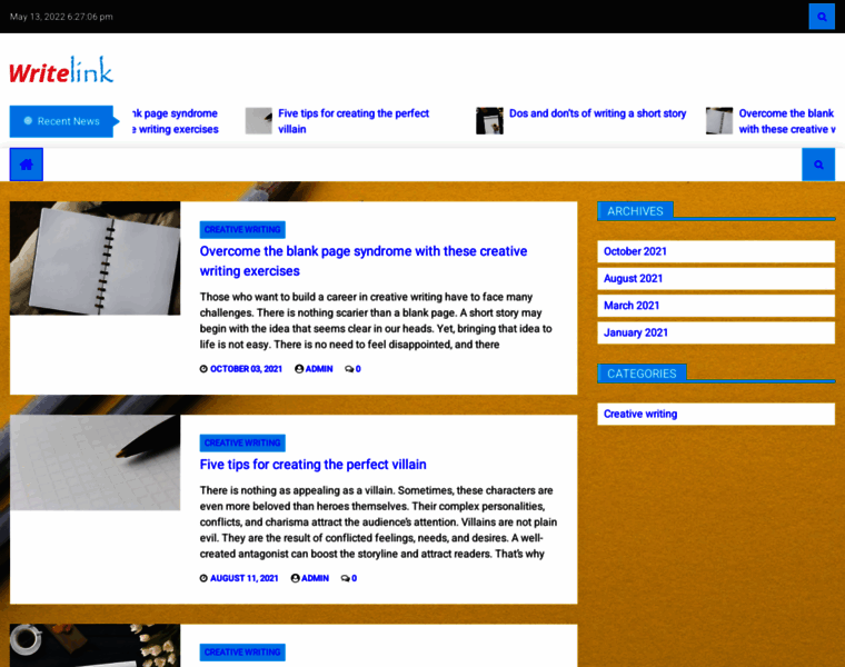 Writelink.co.uk thumbnail
