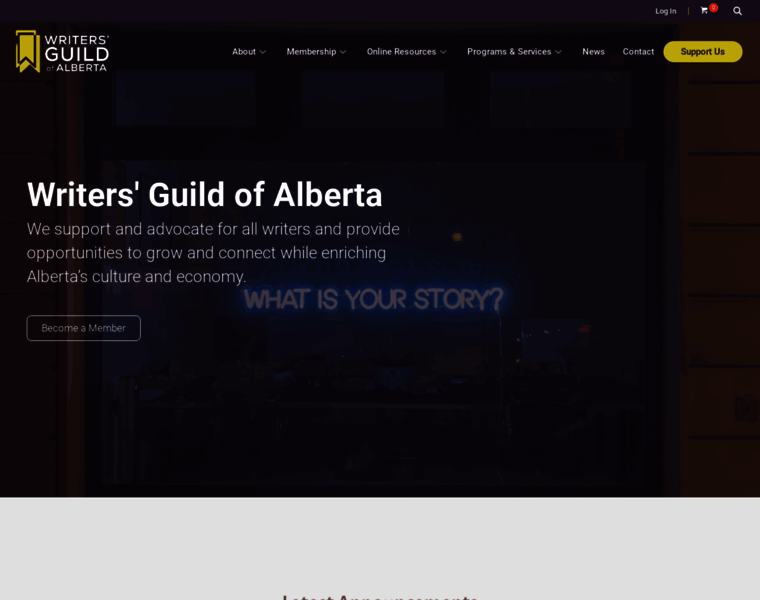 Writersguild.ca thumbnail
