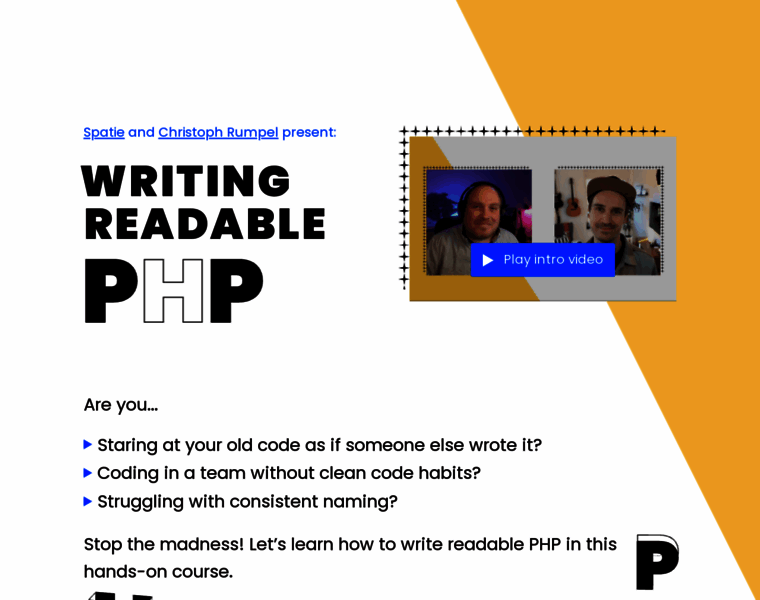 Writing-readable-php.com thumbnail