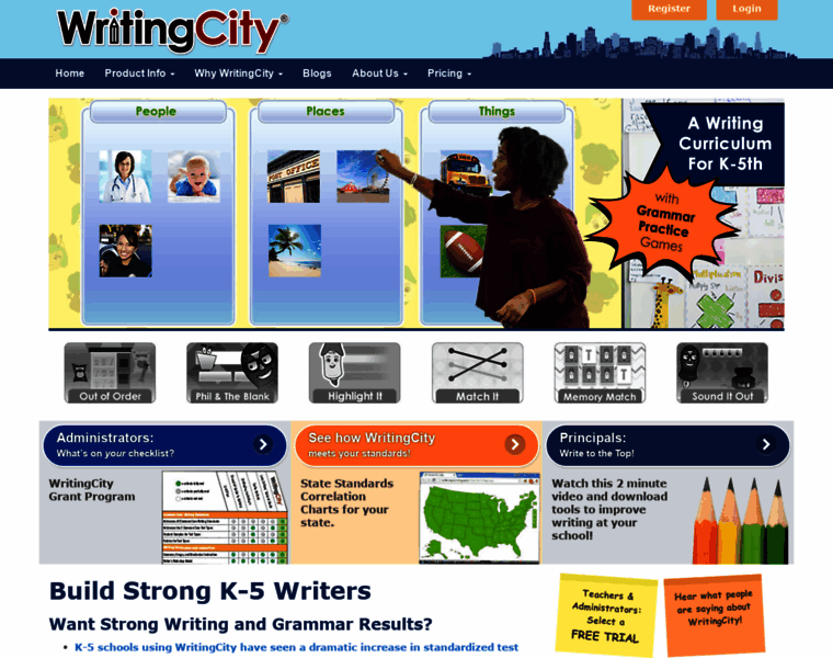 Writingcity.com thumbnail