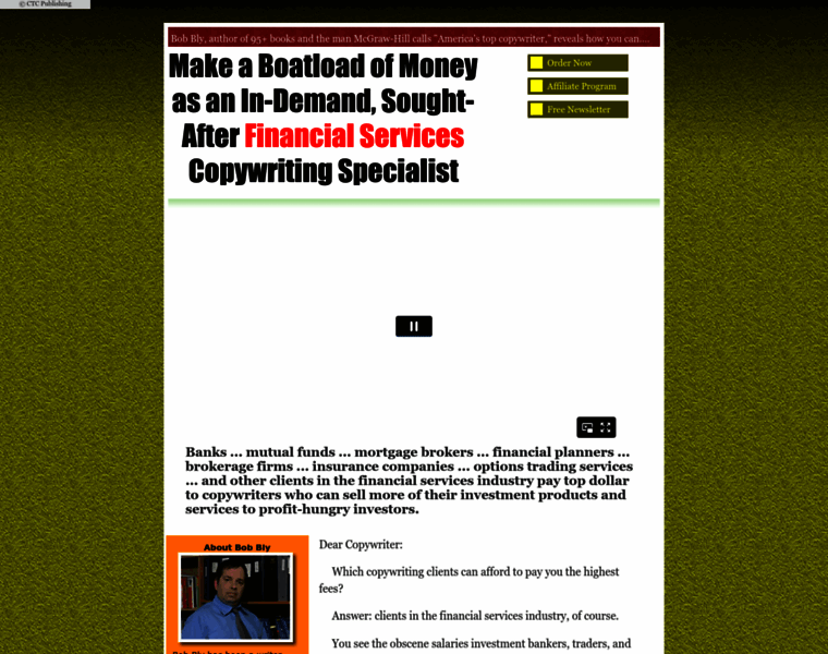 Writingfinancialcopy.com thumbnail
