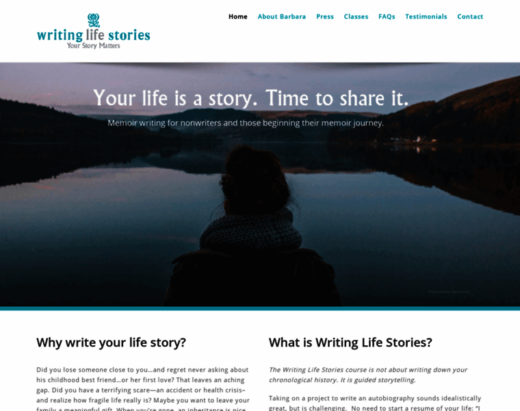 Writinglifestories.com thumbnail