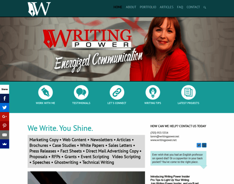 Writingpower.net thumbnail